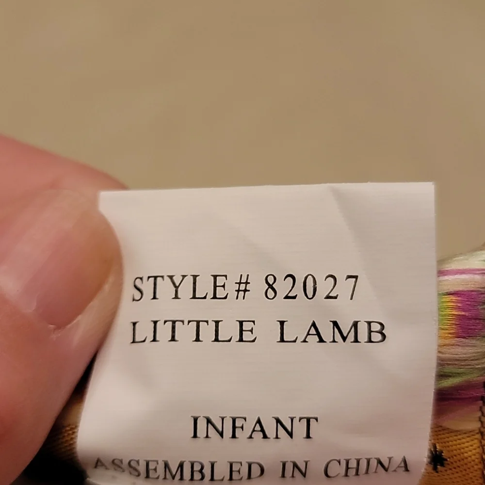 Charades Infant Lamb Costume